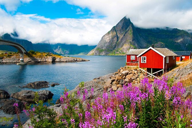 Special Summer Cruise Bus Tour of Lofoten - Reine, the visual centerpiece of the Gravdal route