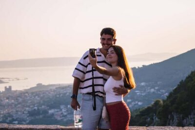 Split: Sunset at Klis Fortress with Sightseeing Bus
