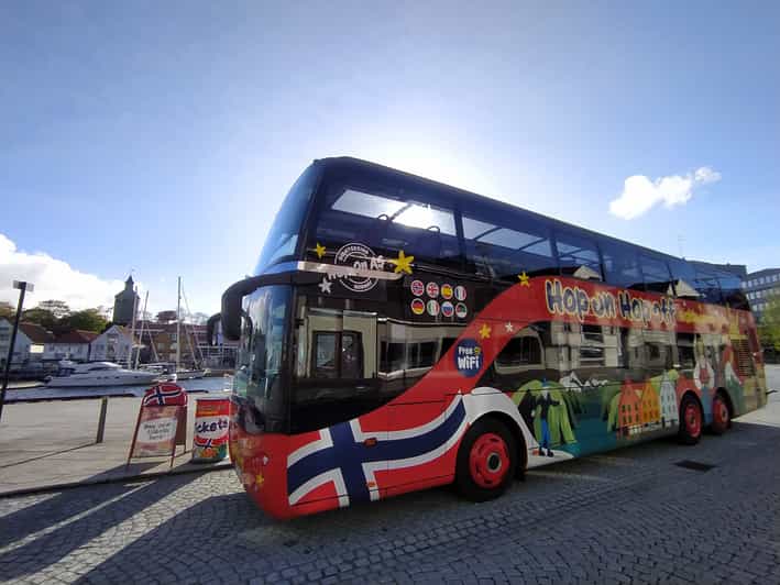 Stavanger: 24-Hour Hop-On Hop-Off Bus Pass GrayLine - Ledaal and the historic homes