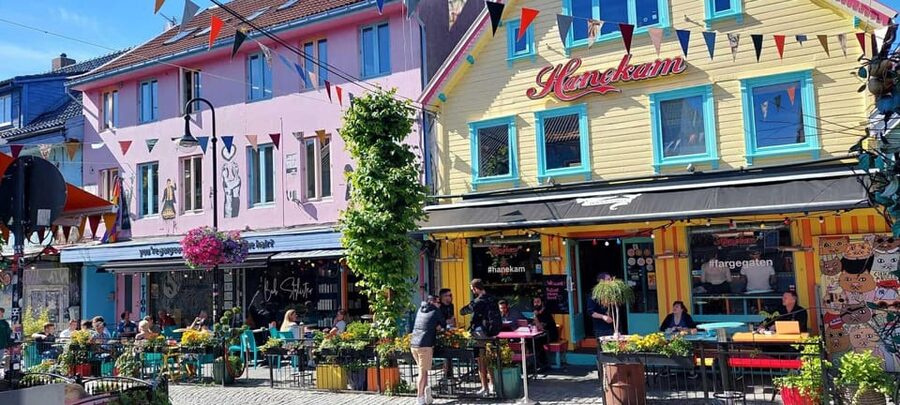 Stavanger: City Highlights Bus and Walking Tour - Gamle Stavanger and its white wooden houses