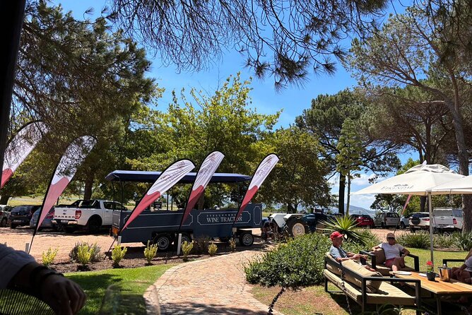 Stellenbosch Wine Tractor hop-on-hop off wine tasting tour - Why the tractor is the point of the tour