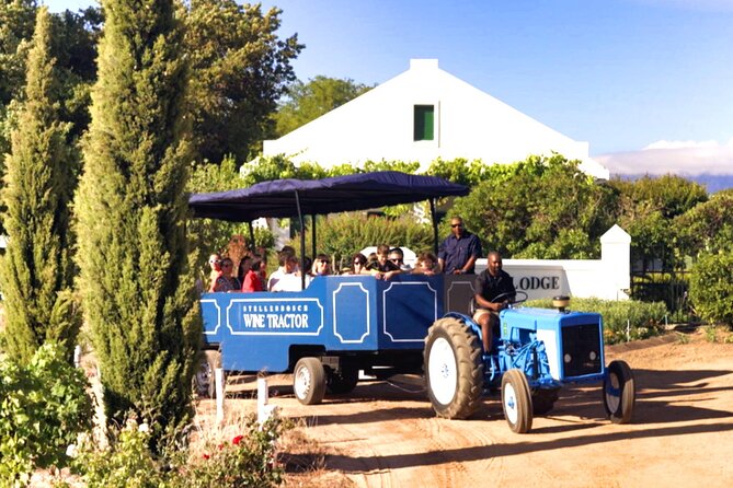 Stellenbosch Wine Tractor hop-on-hop off wine tasting tour - Starting at Eikendal and planning your route