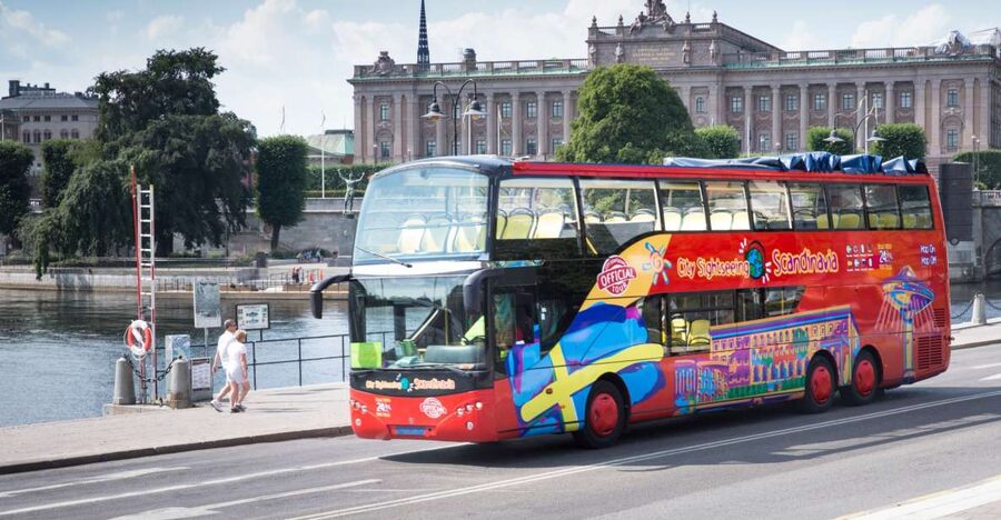 Stockholm: City Sightseeing Hop-On Hop-Off Bus Tour - City Hall and the Ice Bar