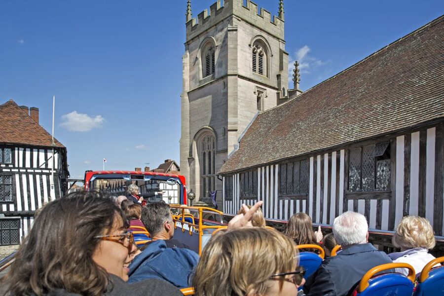 Stratford-upon-Avon:City Sightseeing Hop-On Hop-Off Bus Tour - Why this bus works well in Shakespeare’s town