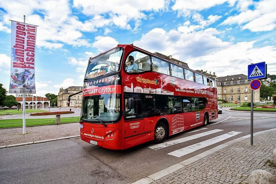 Stuttgart 24-Hour Hop-On Hop-Off Sightseeing Bus Tour - Why Stuttgart works well from the top deck