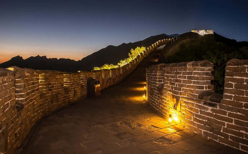 Sunset Glow at Mutianyu Great Wall Night Bus Tour+Ticket - Why Mutianyu works so well after sunset