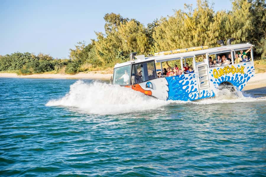 Surfers Paradise: Guided Gold Coast Amphibious Bus Tour - The unusual start in Surfers Paradise
