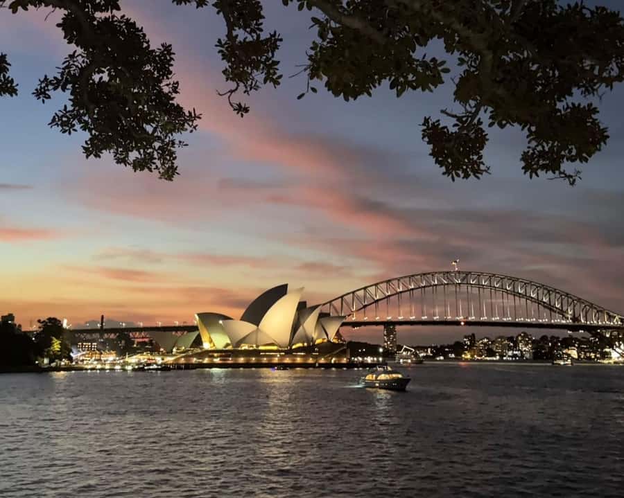 Sydney: Big Bus Panoramic Night Tour by Open-Top Bus - Sydney after dark from the top deck