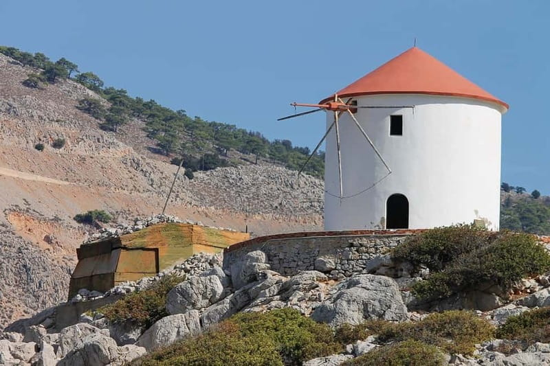 Symi: Bus Excursions To Panormitis Monastery - The bus ride across Symi’s high roads
