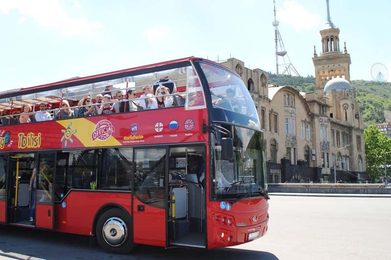 Tbilisi: Hop-On Hop-Off Discovery Bus Tour - What you see from the open upper deck