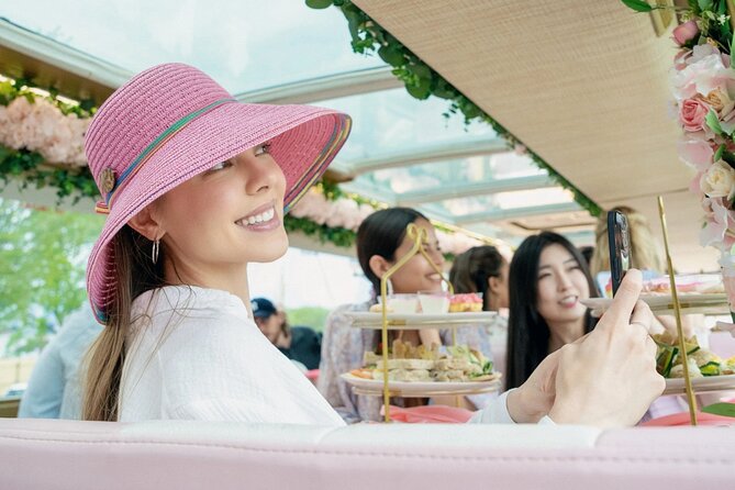Tea Around Town Austin: Elegant Tea Bus Tour and Treats - A modern event space and the changing city