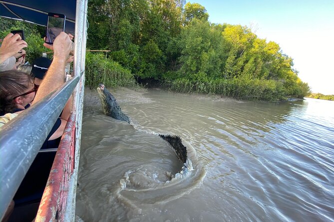 The Croc Bus to the Famous Jumping Crocodile Cruise - Practical value at $93.24 per person
