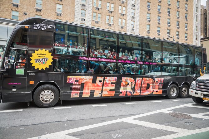 The RIDE Experience Theatrical Bus Tour - Practical details that affect your day