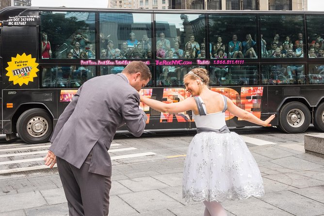 The RIDE Experience Theatrical Bus Tour - The Midtown route, from Broadway to Fifth Avenue