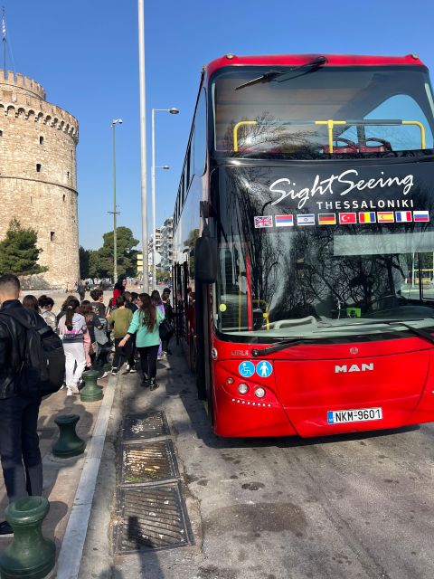 Thessaloniki Hop-on Hop-off Sightseeing Bus Tour - Kamara and Rotonda: a central monument stop