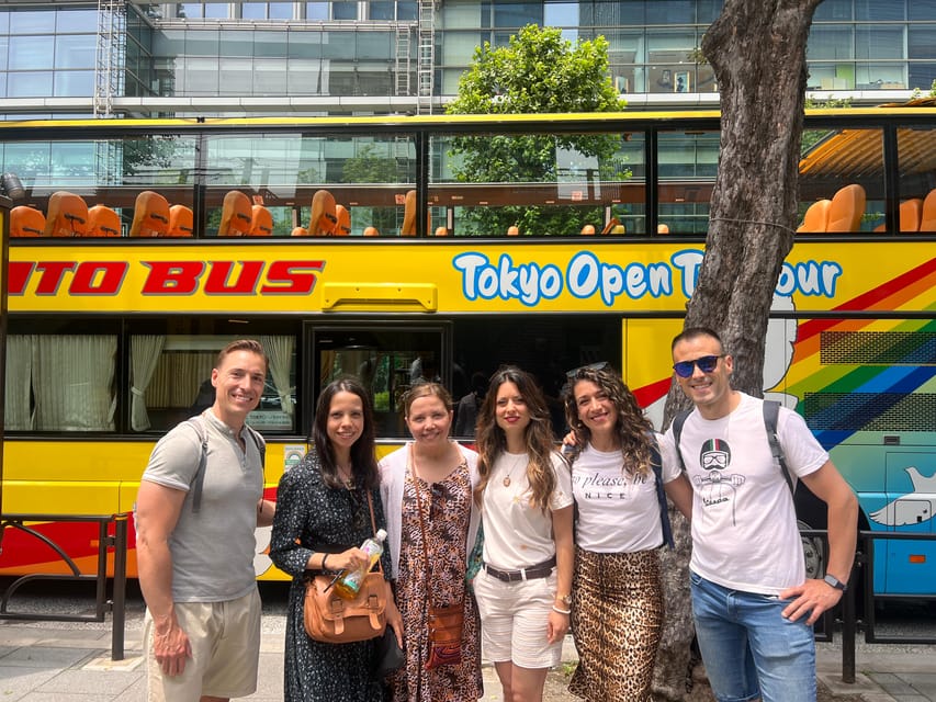 Tokyo: 60min Panoramic Open Top Bus Tour with Audio Guide - Finishing through Ginza