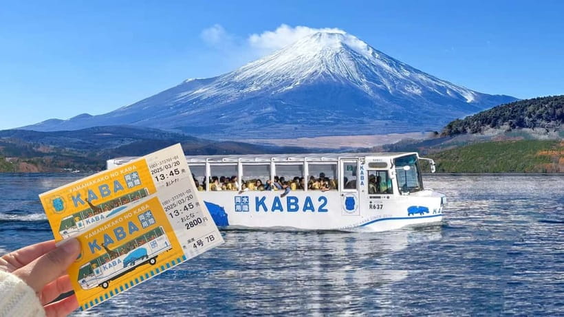 Tokyo: Mount Fuji Views and KABA Amphibious Bus Day Tour - The drive from Tokyo to Mount Fuji