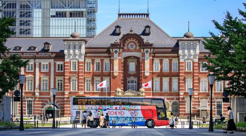Tokyo: Open Top Panoramic Sightseeing Bus with Audio Guide - A quick view of Tokyo for only $11