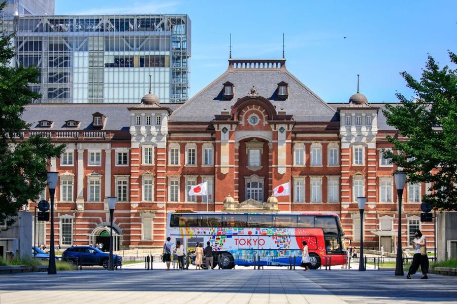 Tokyo: Open Top Panoramic Sightseeing Bus with Audio Guide - Choosing the City Course