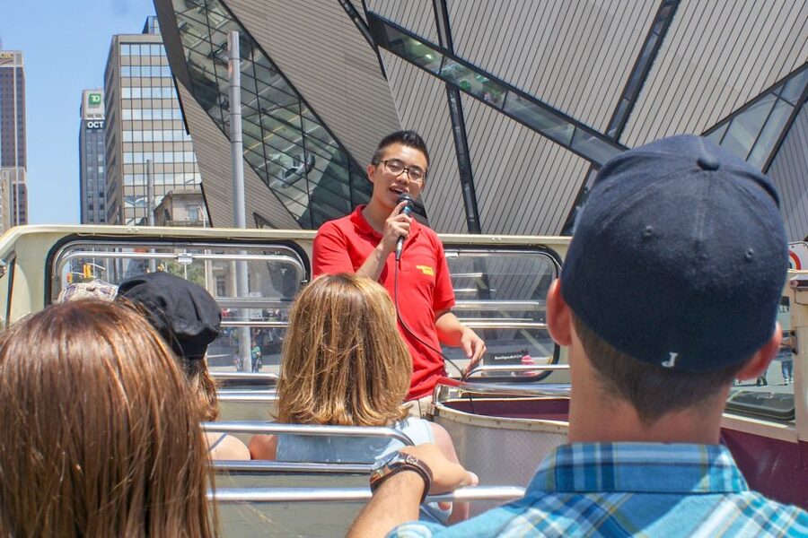 Toronto: City Sightseeing Hop-On Hop-Off Bus Tour - The CN Tower, convention center, and Ripley’s Aquarium
