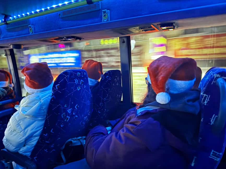 Toronto: Festive Lights Bus Tour - The Financial District after dark