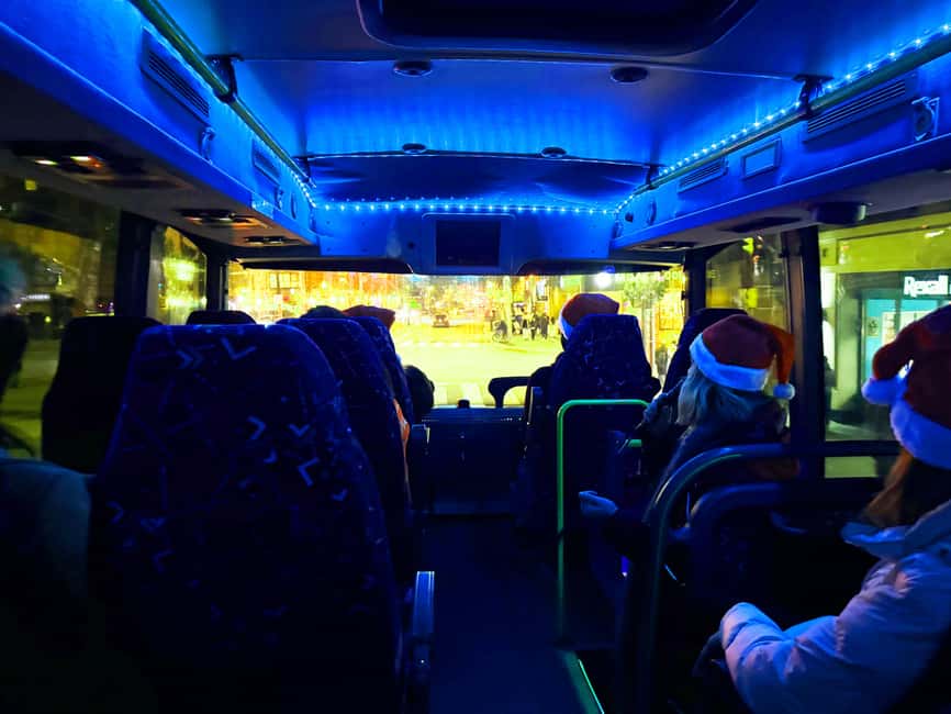 Toronto: Festive Lights Bus Tour - Yorkville’s polished holiday setting