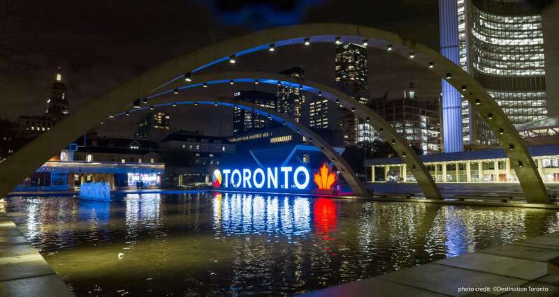 Toronto: Night Sightseeing Tour on a Double-Decker Bus - The Financial District and The Esplanade