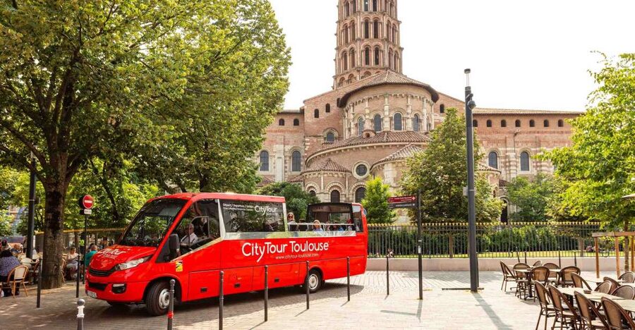 Toulouse: City Sightseeing Tour by Bus with Audio Guide - Toulouse Cathedral and Saint-Sernin