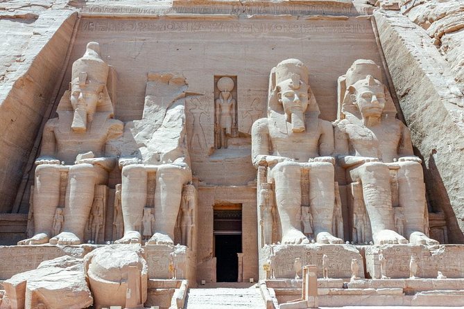 Tour to Abu Simbel by bus - Entering the Abu Simbel Temple Complex