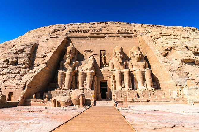 Tour to Abu Simbel by bus - The road journey from Aswan