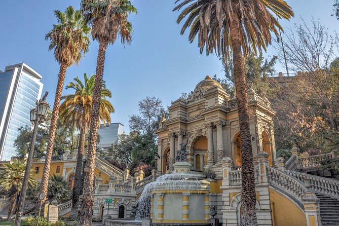 Tourist bus around Santiago for a day - Santa Lucia and Lastarria are ideal for a longer break
