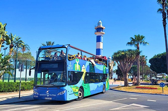 Tourist Bus Velez Malaga to Torre del Mar - Crossing into Vélez-Málaga