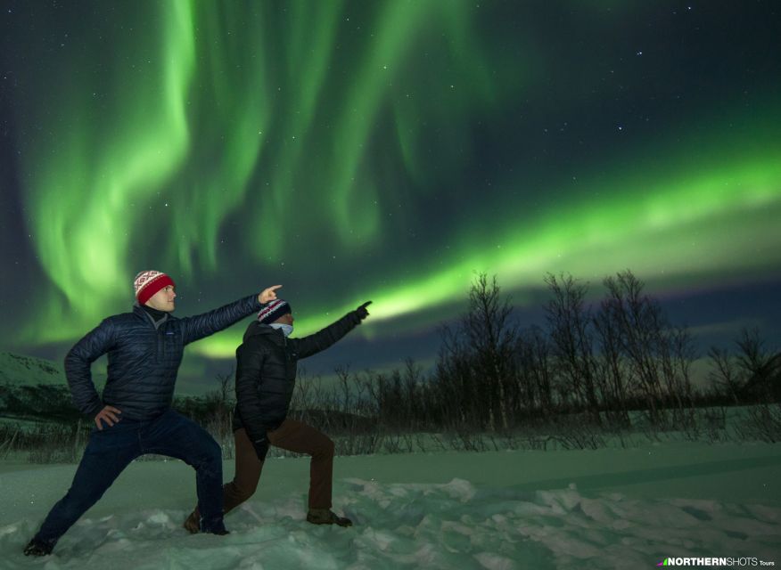 Tromso: Northern Lights Photography Tour by Bus (or miniBus) - What happens at the viewing stop