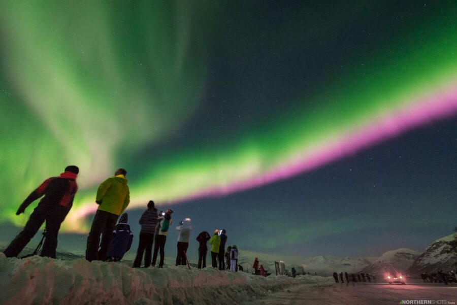 Tromso: Northern Lights Photography Tour by Bus (or miniBus) - Meeting at Northern Shots in central Tromsø