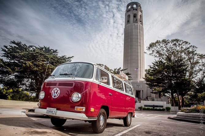 Vantigo - The Original San Francisco VW Bus Tour - Coit Tower and the city’s northeastern edge