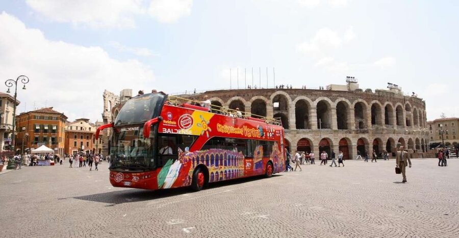 Verona: Hop-on Hop-off Tour 24 or 48-Hour Ticket - The blue route reaches Verona’s best viewpoint