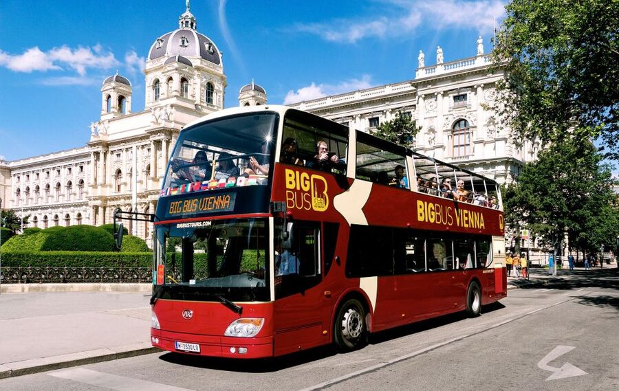Vienna: Big Bus Hop-On, Hop-Off Tour by Open-Top Bus - The City Route, from Opera to Danube Island