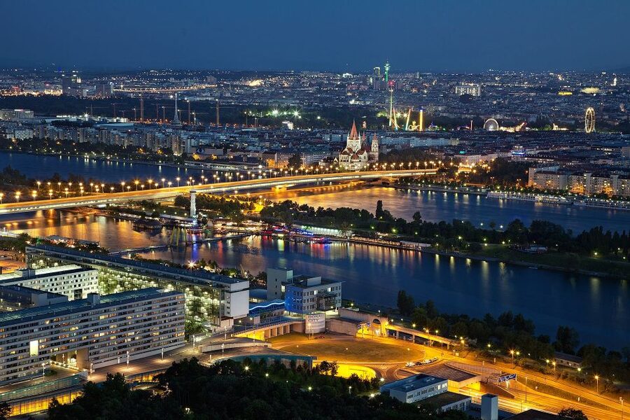 Vienna: Panoramic Night Tour by Bus - Vienna State Opera and the Museum Quarter Views