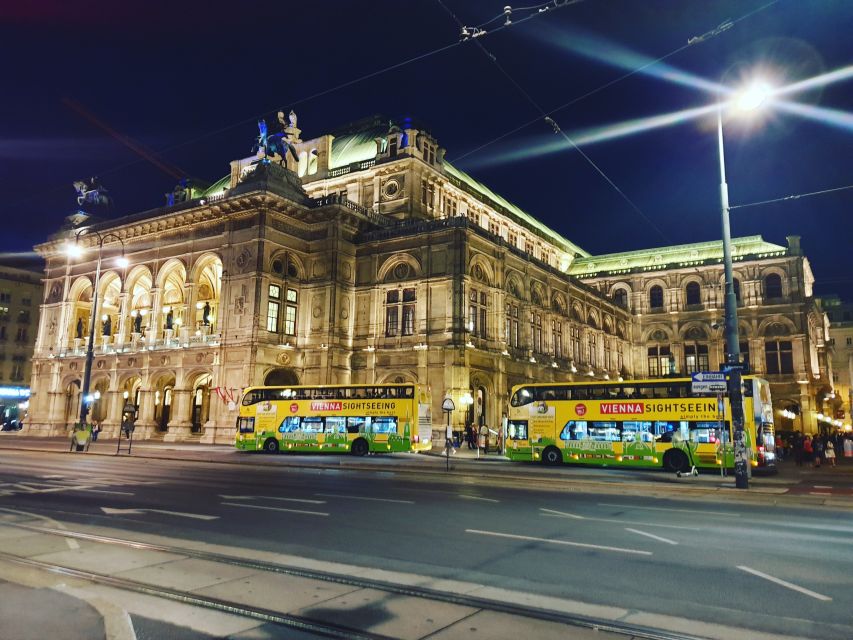 Vienna: Panoramic Night Tour by Bus - Starting at the Vienna State Opera