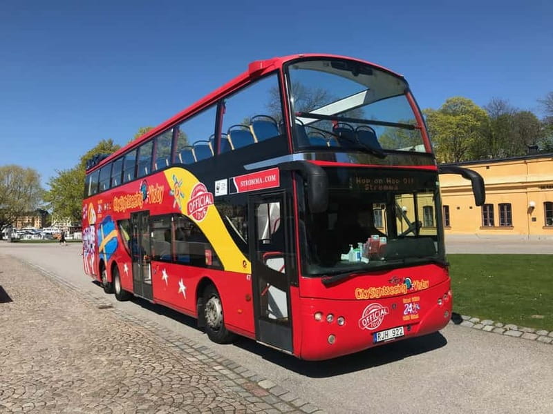 Visby: Hop-On Hop-Off 1 day Bus Tour - From the harbour to the cruise terminal