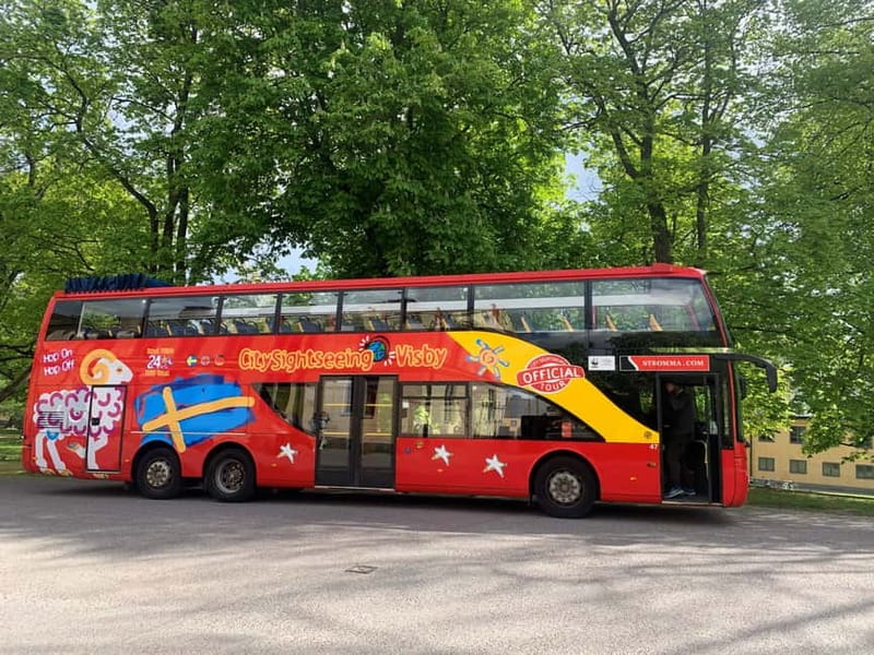 Visby: Hop-On Hop-Off 1 day Bus Tour - The medieval wall and Österport