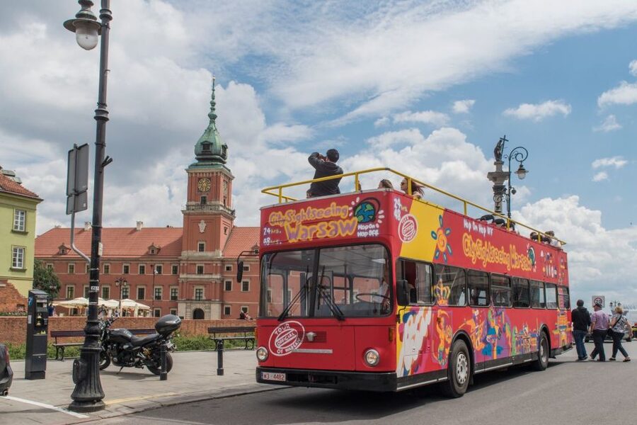 Warsaw: City Sightseeing Hop-On Hop-Off Bus Tour - Blue Route: museums, Chopin, and Łazienki Royal Park