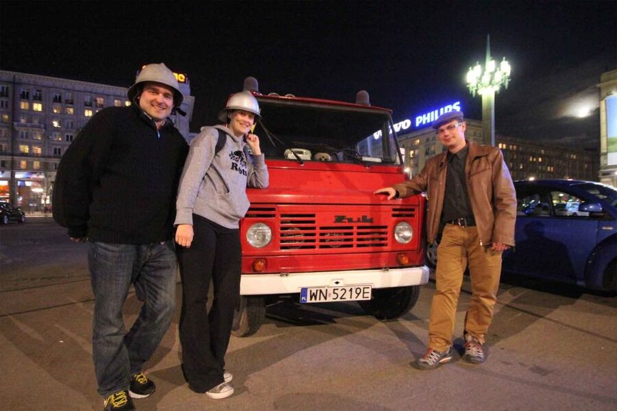 Warsaw: WWII Private Tour by Retro Minibus with Hotel Pickup - Soviet repression at the Monument to the Fallen and Murdered in the East