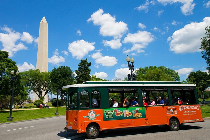 Washington DC Hop-On Hop-off Trolley Tour with 15 Stops - Guides, narration, and the feel of the ride