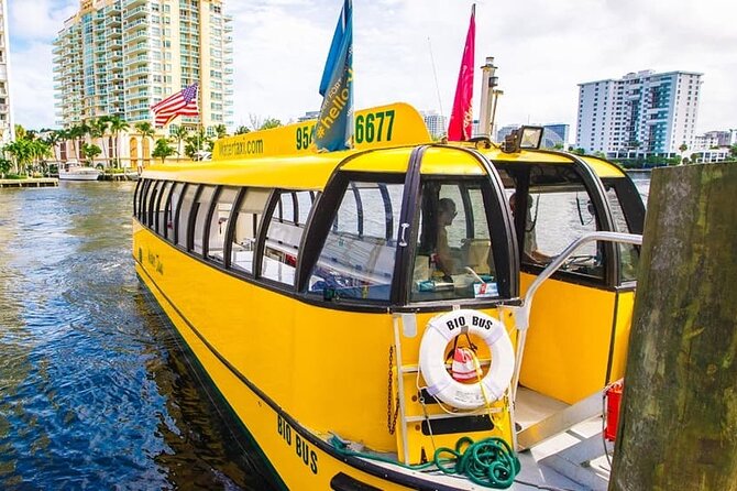 Water Taxi All Day hop-on hop-off Venice of America Boat Tour - Riverside Hotel and Stranahan House: begin with Fort Lauderdale’s past