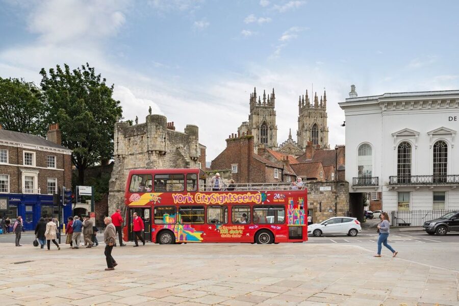 York: City Sightseeing Hop-On Hop-Off Bus Tour - Gillygate, Monk Bar, and Foss Bank