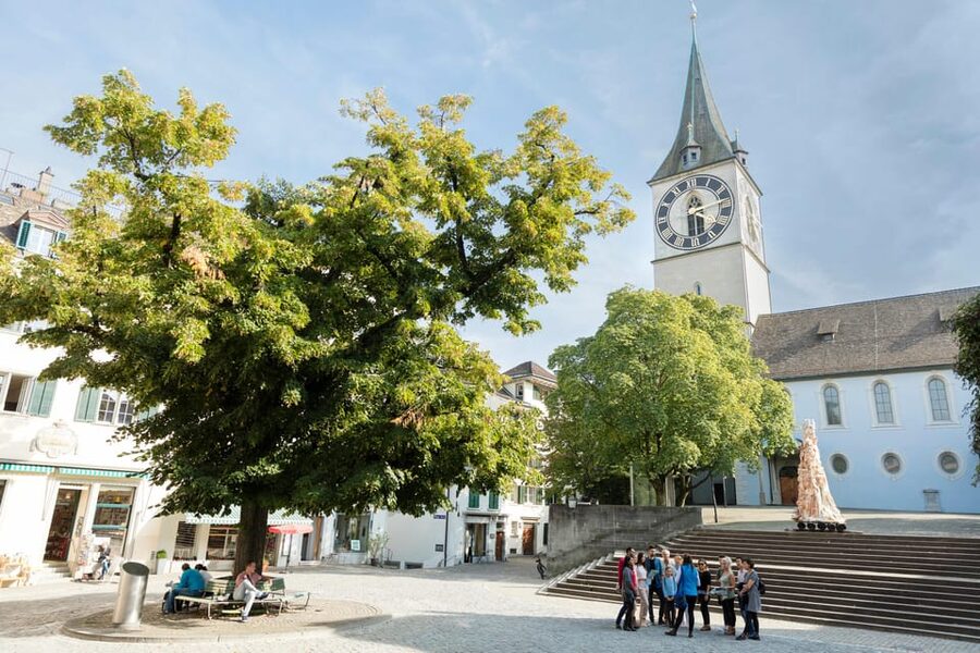 Zurich: Open Top Bus Sightseeing Tour with Optional Cruise - Rietberg Museum and Belvoir Park